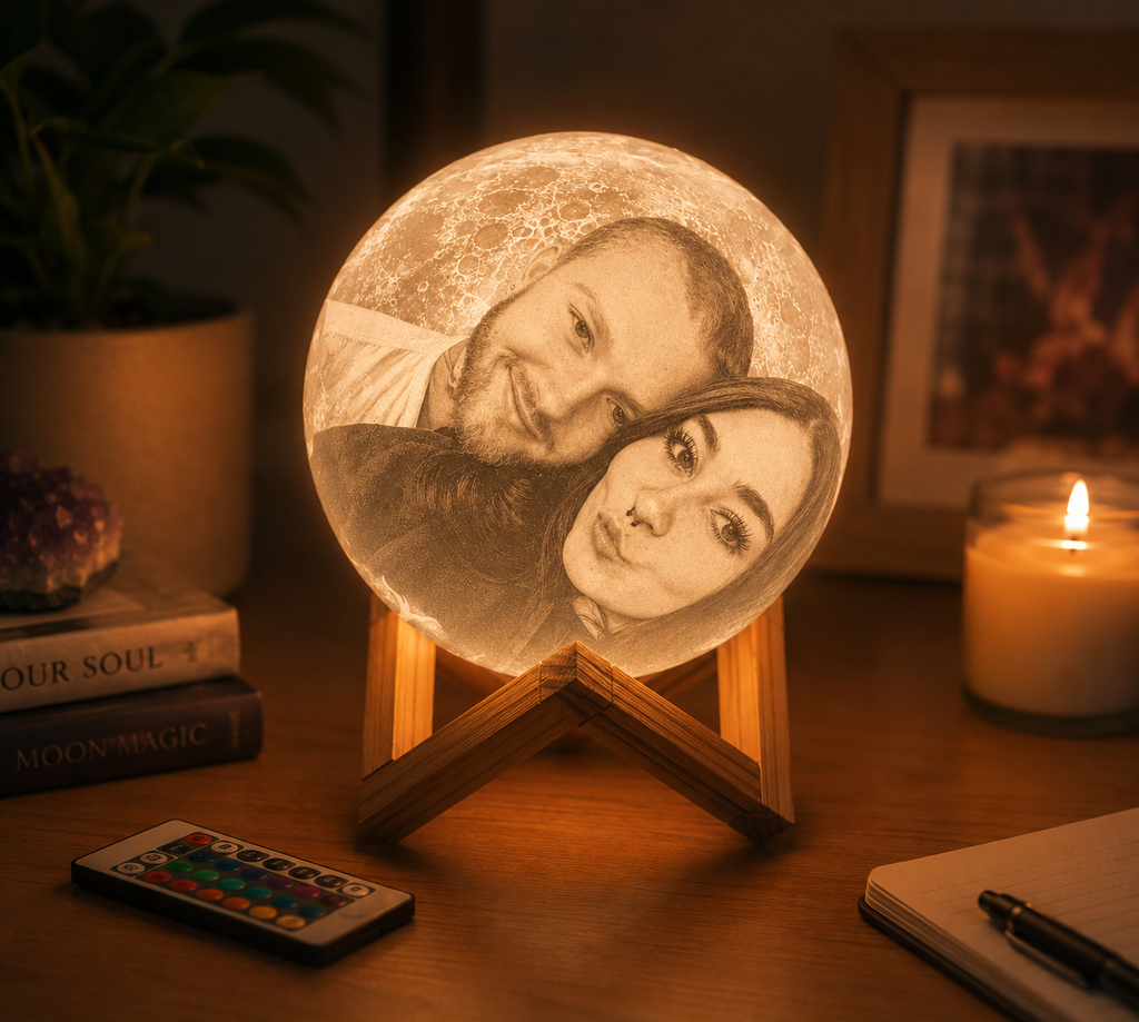 Personalized Moon Lamp